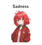 全て同じセリフ【Sadness】（個別スタンプ：12）