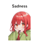 全て同じセリフ【Sadness】（個別スタンプ：23）