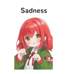 全て同じセリフ【Sadness】（個別スタンプ：31）