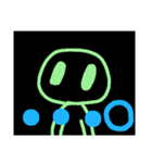 ミドリムシ君。（個別スタンプ：4）