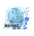ヘビ金運UP（個別スタンプ：12）