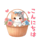 猫がいっぱい♡冬のあいさつ（個別スタンプ：2）