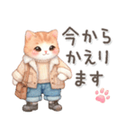 猫がいっぱい♡冬のあいさつ（個別スタンプ：29）