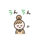 ゆるい手書きの女の子☆冬スタンプ（個別スタンプ：33）