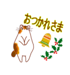 和風猫＜冬ですね＞（個別スタンプ：17）