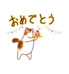 和風猫＜冬ですね＞（個別スタンプ：35）