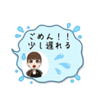 新年挨拶 令和7年 2025年 年明け24（個別スタンプ：22）