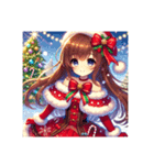 かわいい彼女♡クリスマス4（個別スタンプ：1）