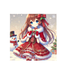 かわいい彼女♡クリスマス4（個別スタンプ：5）