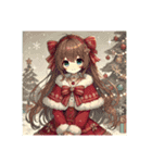 かわいい彼女♡クリスマス4（個別スタンプ：6）