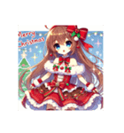 かわいい彼女♡クリスマス4（個別スタンプ：7）