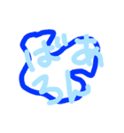 代弁擬音語。（個別スタンプ：10）