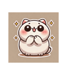 かわいい猫のスタンプセット MT（個別スタンプ：1）