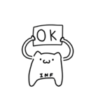 エアねこの仕事LINEスタンプ1（個別スタンプ：6）