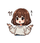 しろちゃんの日常で使えるスタンプ（個別スタンプ：2）