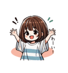 しろちゃんの日常で使えるスタンプ（個別スタンプ：15）