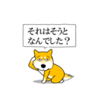 よく職務質問をうける柴犬2（個別スタンプ：13）