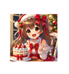 かわいい彼女♡クリスマス6（個別スタンプ：1）