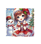 かわいい彼女♡クリスマス6（個別スタンプ：2）