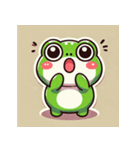 かわいいカエルの日常 MT（個別スタンプ：4）