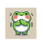 かわいいカエルの日常 MT（個別スタンプ：5）