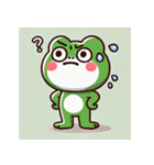 かわいいカエルの日常 MT（個別スタンプ：6）