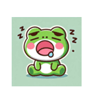 かわいいカエルの日常 MT（個別スタンプ：7）