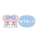 省毎日使えるむぅちゃん！！水色（個別スタンプ：39）