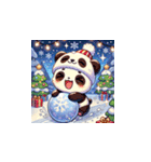 クリスマスどうぶつスタンプ9（個別スタンプ：19）