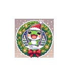 クリスマスどうぶつスタンプ5（個別スタンプ：9）