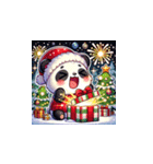 クリスマスどうぶつスタンプ5（個別スタンプ：13）