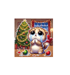 クリスマスどうぶつスタンプ7（個別スタンプ：3）