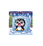 クリスマスどうぶつスタンプ7（個別スタンプ：11）