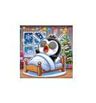 クリスマスどうぶつスタンプ6（個別スタンプ：1）