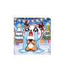クリスマスどうぶつスタンプ6（個別スタンプ：2）