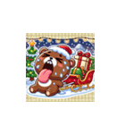 クリスマスどうぶつスタンプ6（個別スタンプ：22）