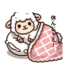 ほっこり共感！迷えるひつじスタンプ（個別スタンプ：4）