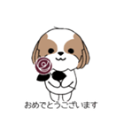 シーズー犬スタンプ Stickers_Shih Tzu Dog（個別スタンプ：9）