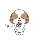 シーズー犬スタンプ Stickers_Shih Tzu Dog（個別スタンプ：22）