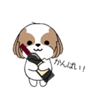 シーズー犬スタンプ Stickers_Shih Tzu Dog（個別スタンプ：28）