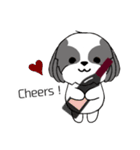 シーズー犬スタンプ Stickers_Shih Tzu Dog（個別スタンプ：29）