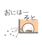 【冬に使える】お菓子なおばけ（個別スタンプ：3）