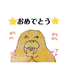 元気で可愛いセイウチ（個別スタンプ：2）