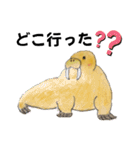 元気で可愛いセイウチ（個別スタンプ：25）