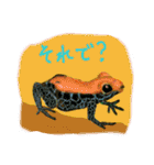 なんとなくそこにいるカエルたち（個別スタンプ：5）