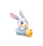 Easter bunnyスタンプ（個別スタンプ：15）