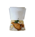 食品シリーズ : 弁当（個別スタンプ：1）