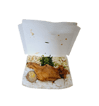 食品シリーズ : 弁当（個別スタンプ：3）