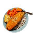 食品シリーズ : 祖父母の料理 #54（個別スタンプ：6）