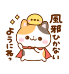 ねこねこにゃんこ♡豆柴日和の冬（個別スタンプ：10）